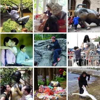 Beijing will build a blacklist of "uncivilized tourists" and "list" tourists or banned from entering parks.jpg