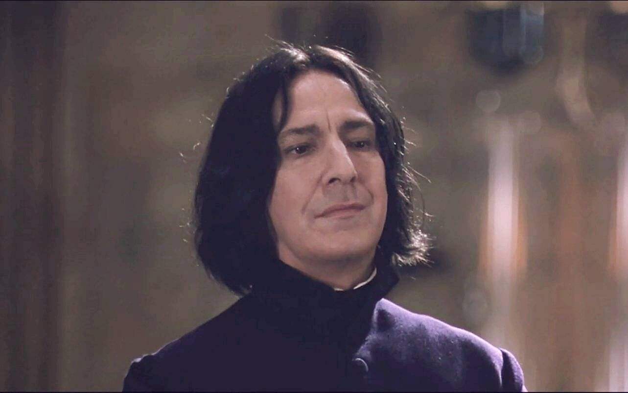 So ...' said Snape softly. 