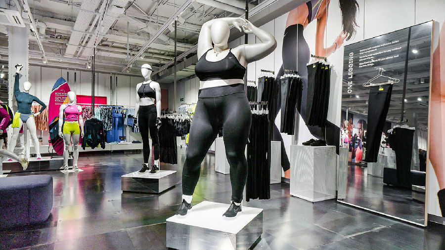 Nike's new model dummies sparked controversy.jpg