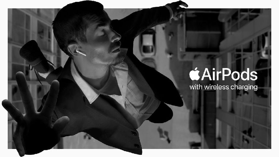 苹果AirPods创意广告 弹力十足