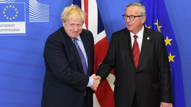 The United Kingdom and the European Union reached a new "Brexit" agreement.jpg