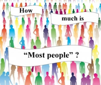 大多数人是most of people还是most people