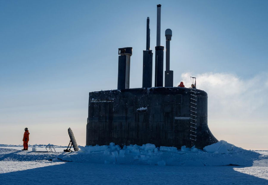 融化的北极正使一场新的冷战升温