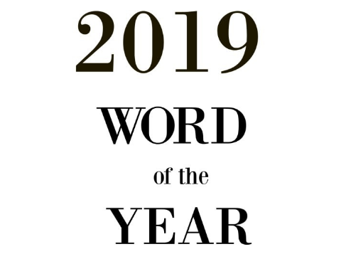 2019年度詞匯出爐