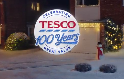 英国零售商Tesco圣诞节广告 服务一百年