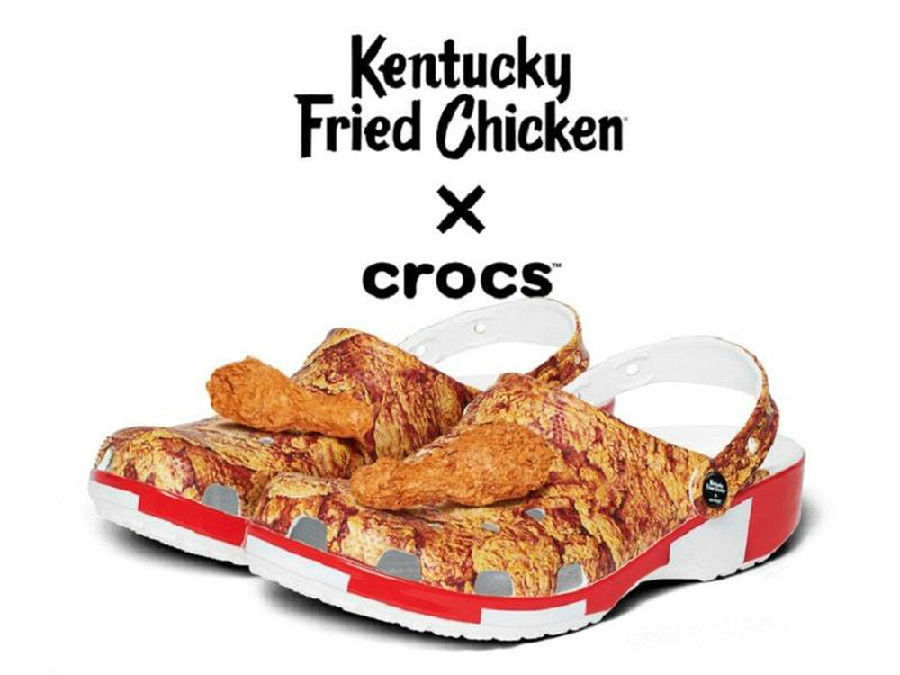 肯德基和Crocs联名出了款"炸鸡洞洞鞋".jpg