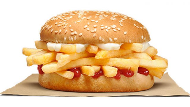 新西兰汉堡王的新品——薯条三明治.jpg