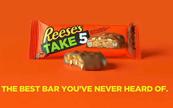 锐滋巧克力棒创意广告 五种配料