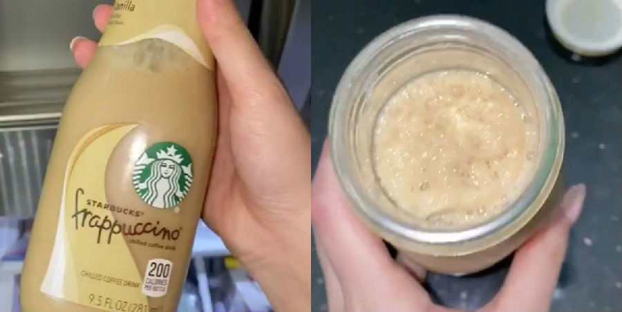 How should Starbucks bottled Frappuccino drink?.jpg