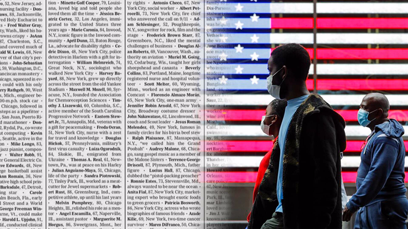 The US media published a list of people who died from the new crown.jpg