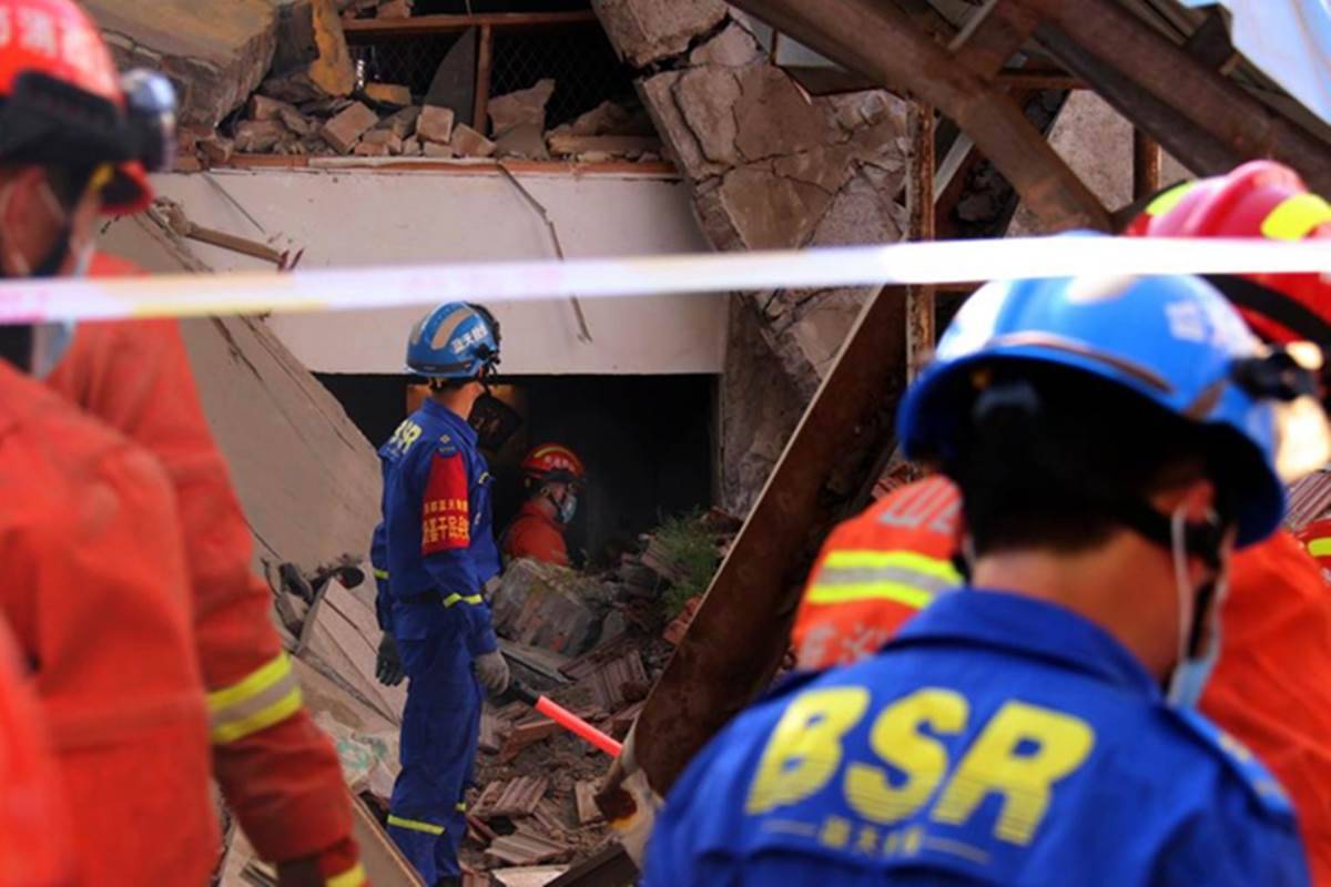 The State Council Security Committee decided to supervise the investigation and handling of the hotel collapse accident in Xiangfen County, Shanxi.jpg