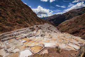 秘鲁古老的盐田