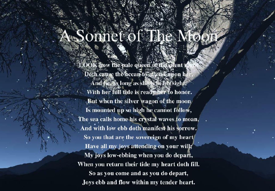 献给月亮的诗