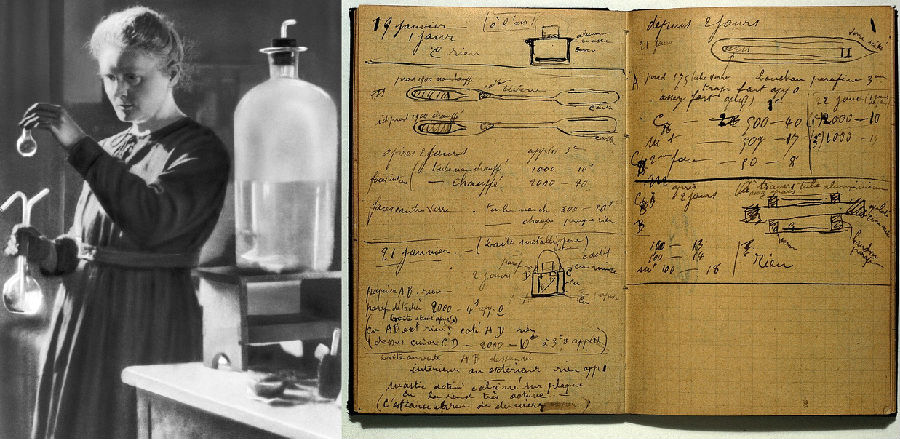 Marie Curie’s notes still radiate.jpg