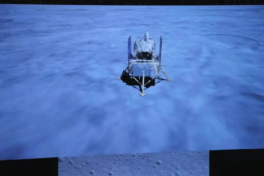 嫦娥五号探测器着陆画面.png
