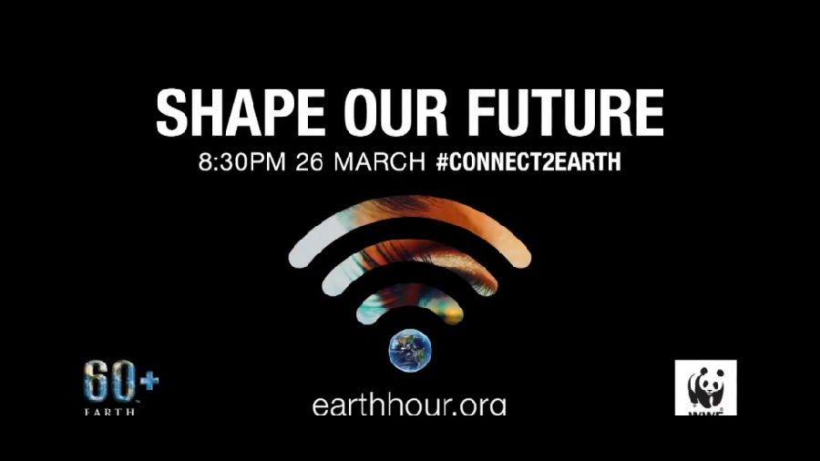 2022年地球一小时--让我们共创未来!