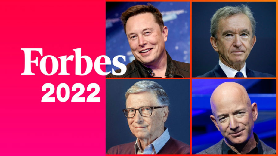 《福布斯》发布2022全球亿万富豪榜