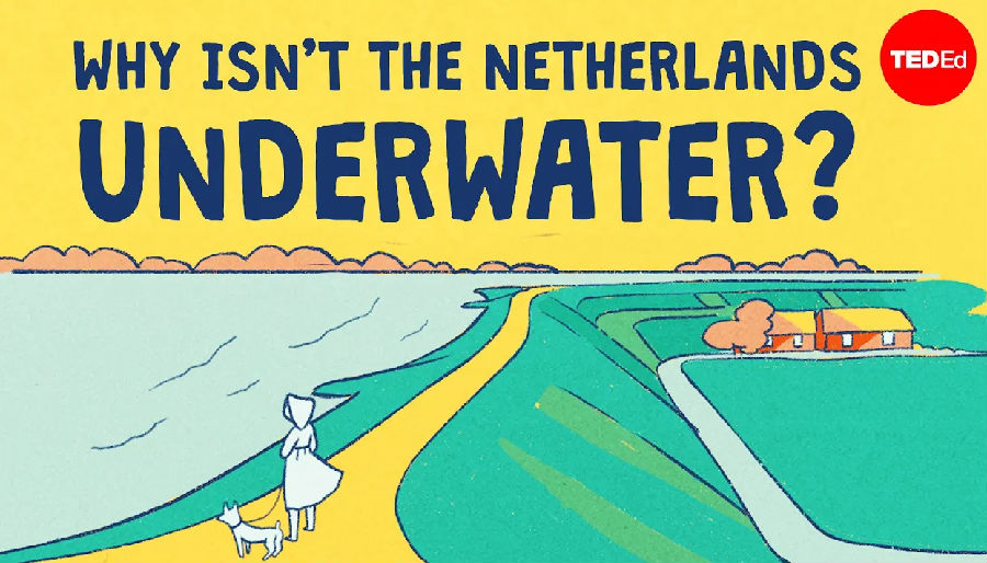 荷兰为何没有淹没在水下